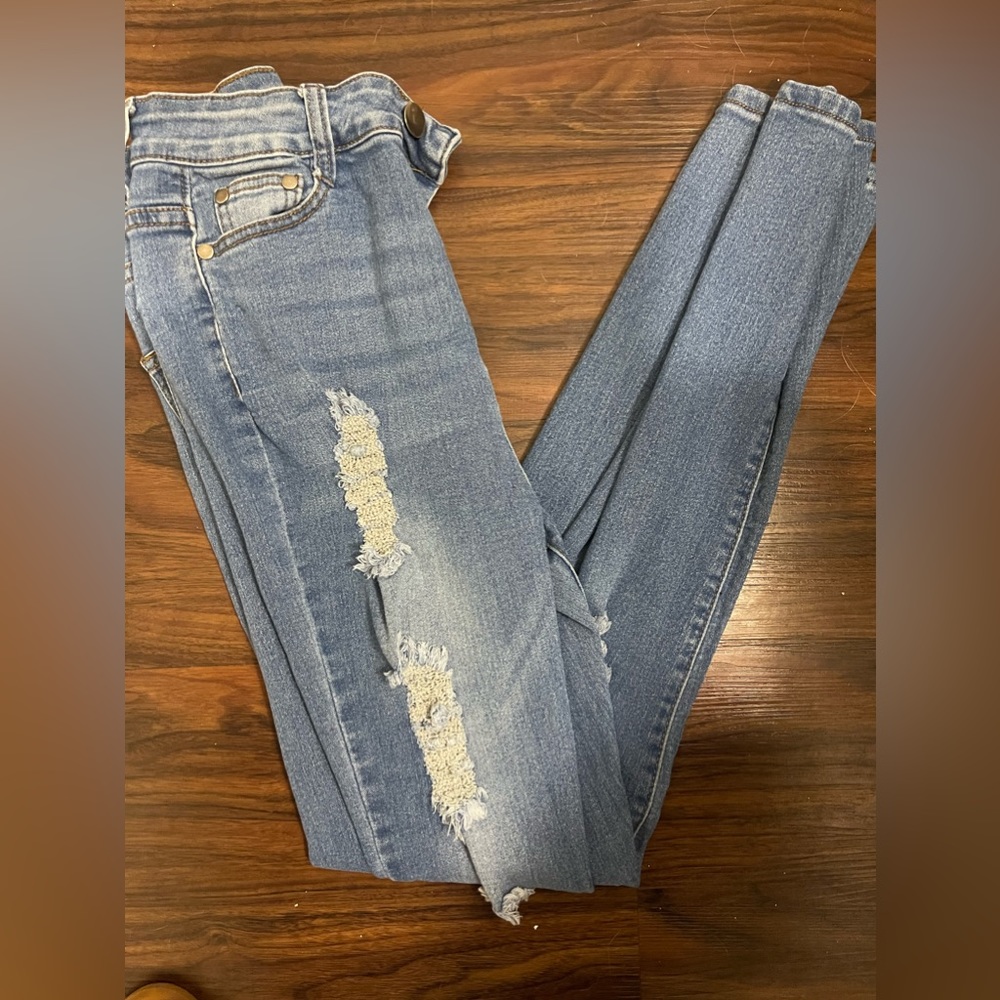 Women’s Ripped Jeans - Picture 2 of 3